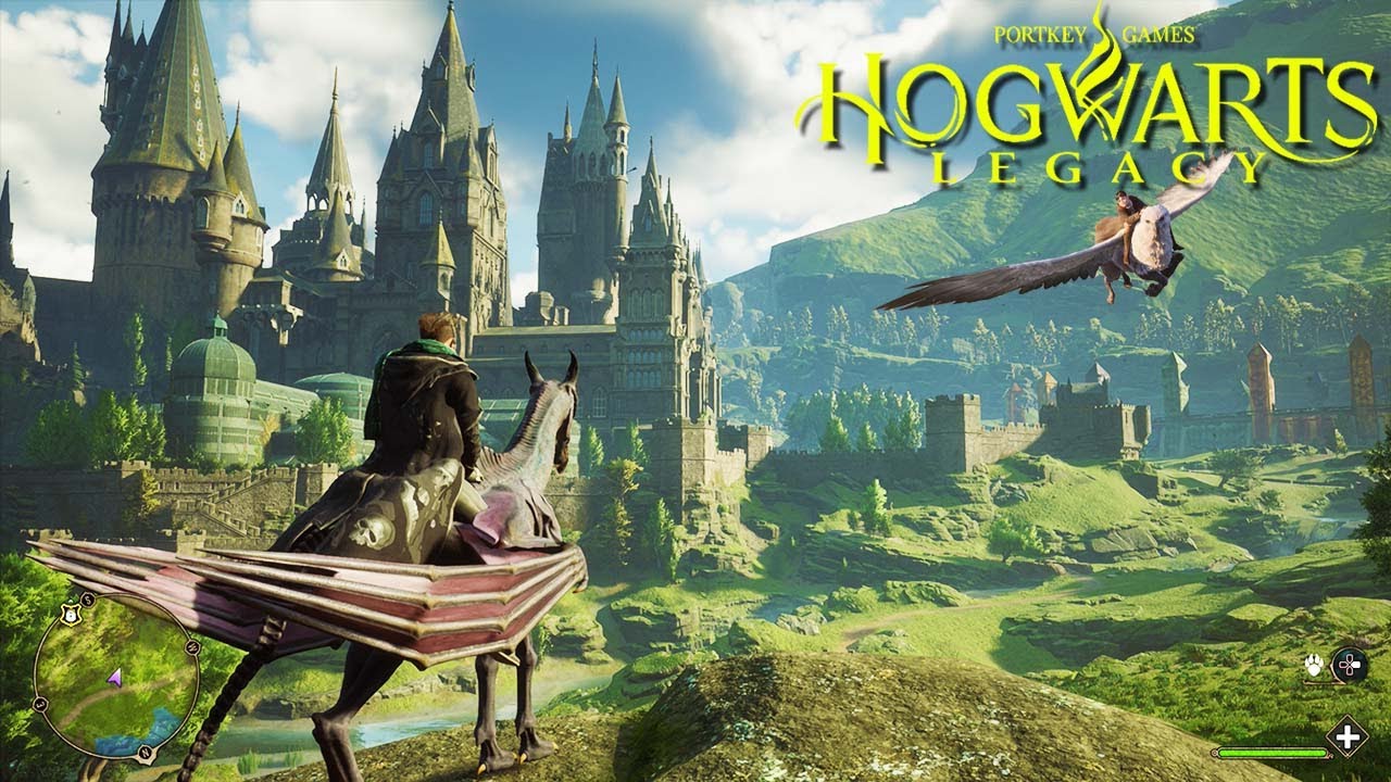 Hogwarts Legacy — 40 минут высокоуровневого игрового процесса в открытом мире за Тёмного Волшебни...