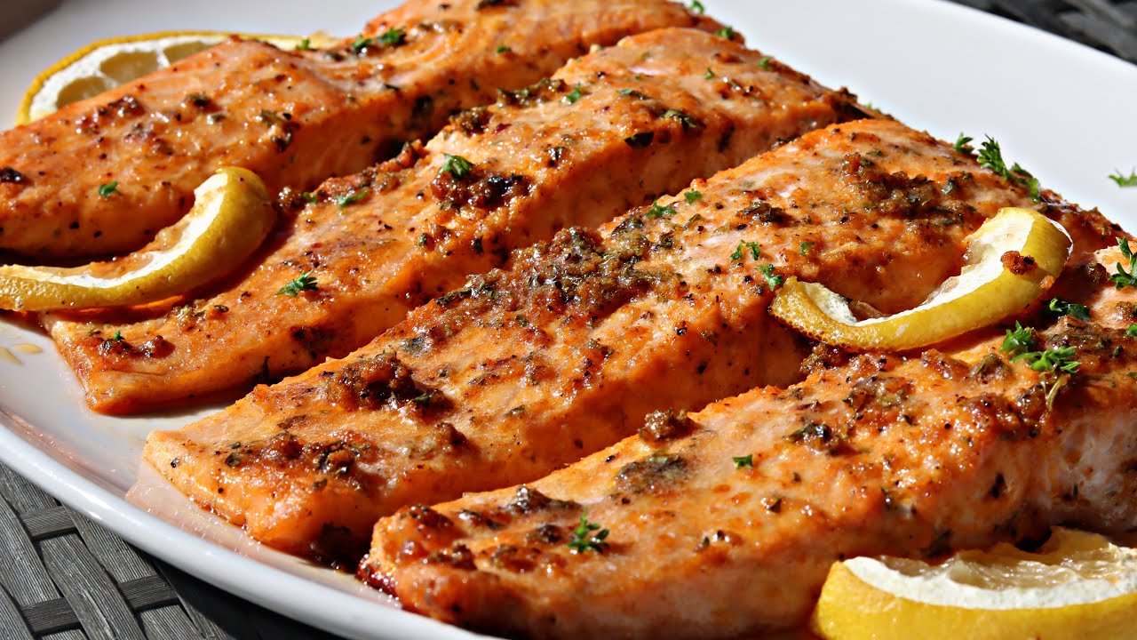 15 Minutes Cajun Lemon Baked Salmon recipe!