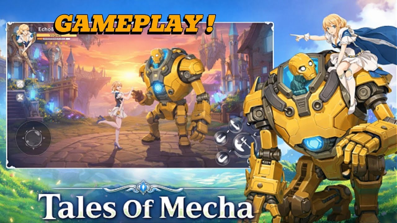 Tales Of Mecha :  GAME MMORPG ada sistem IDLE & Banyak Jobclass Pilihan. BANYAK Bonus & Gift Code !