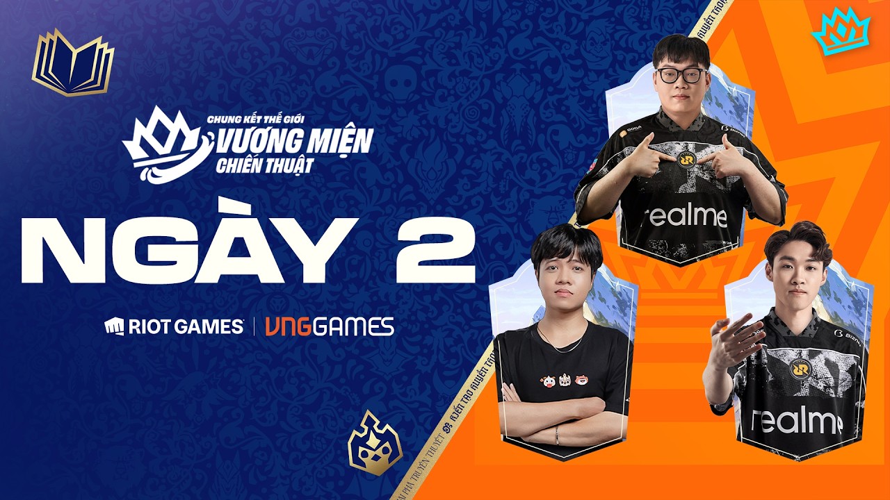 🔴 NG&Agrave;Y 2 - CKTG: VƯƠNG MIỆN CHIẾN THUẬT | RRQ YBY1, RRQ MIDFEED, GD ROYAL | ĐTCL M&Ugrave;A 16