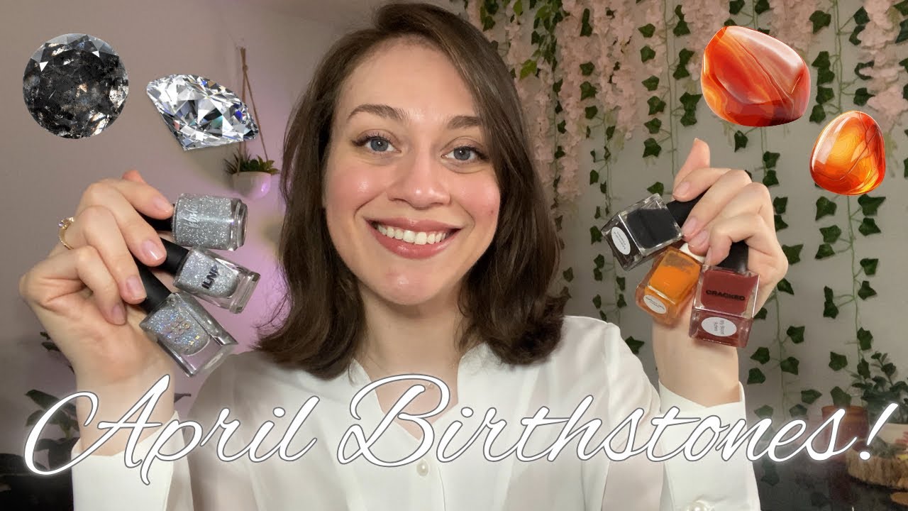 The Best DIAMOND & Carnelian Inspired Polishes! 💍❤️‍🔥✨ | Birthstone Series