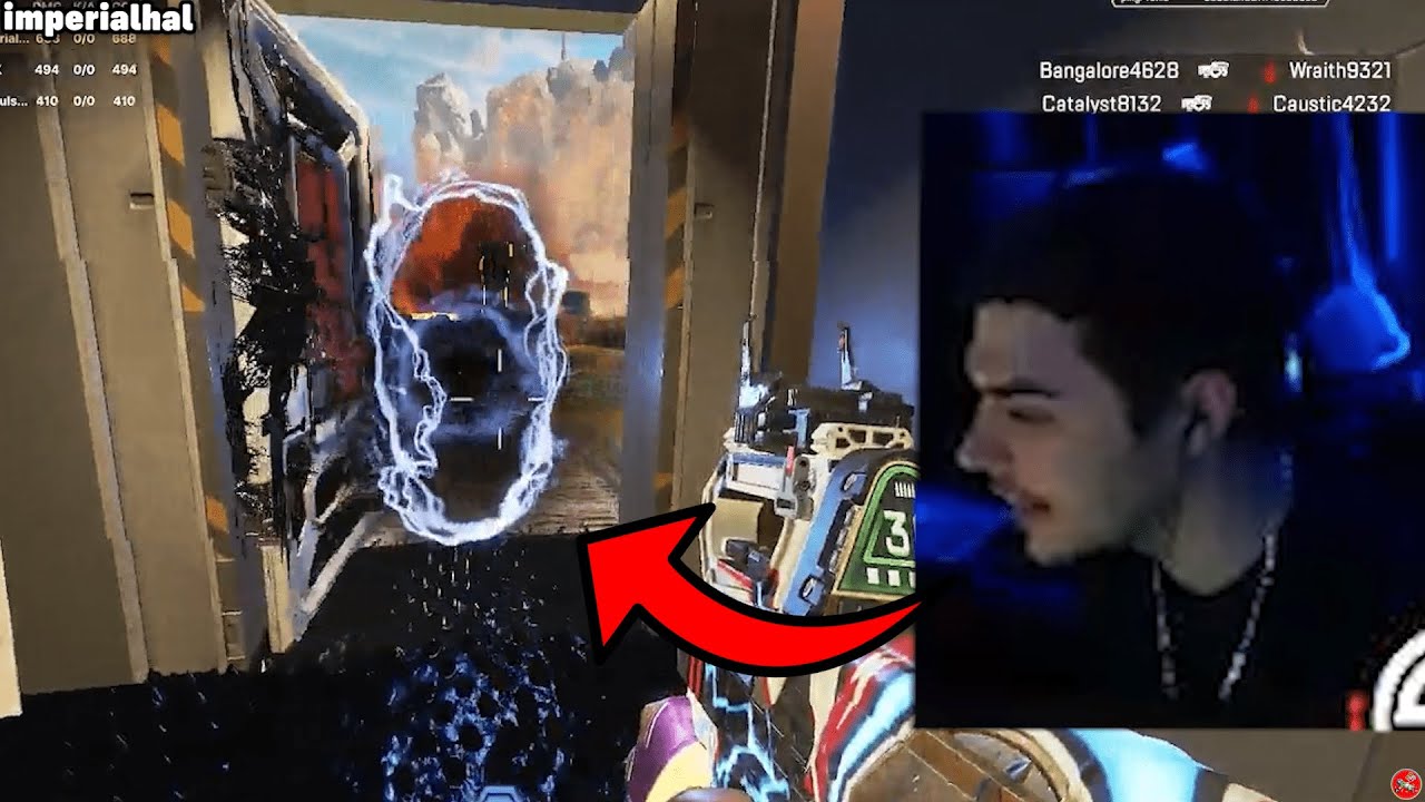 ImperialHal reacts to Dezignful trying to outplay TSM with Wraith in ALGS Scrims.. 🤣
