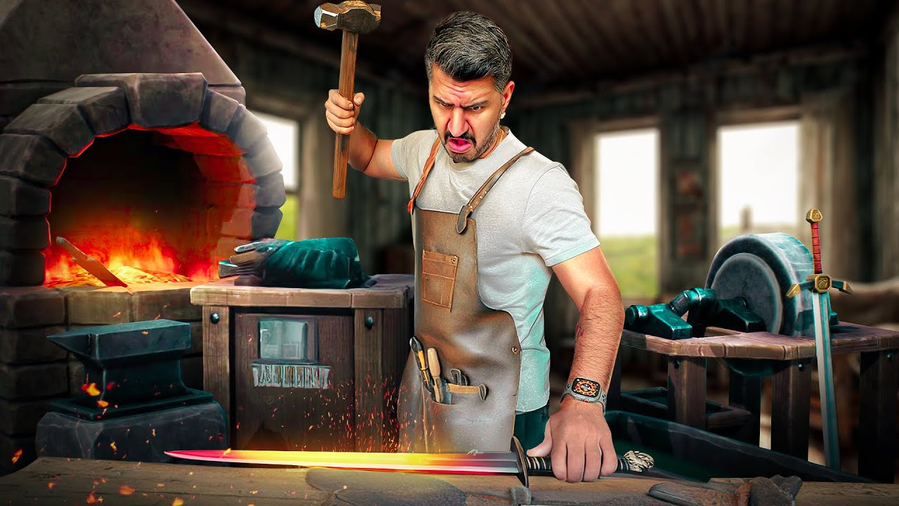 آهنگری تیمسار  ⚒️🗡️ #03 Valheim
