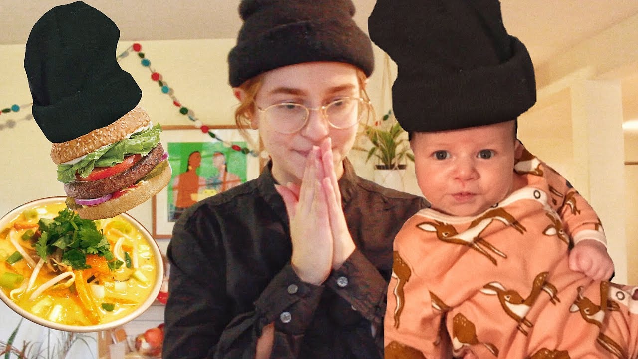 What me and my vegan infant niece eat in a day