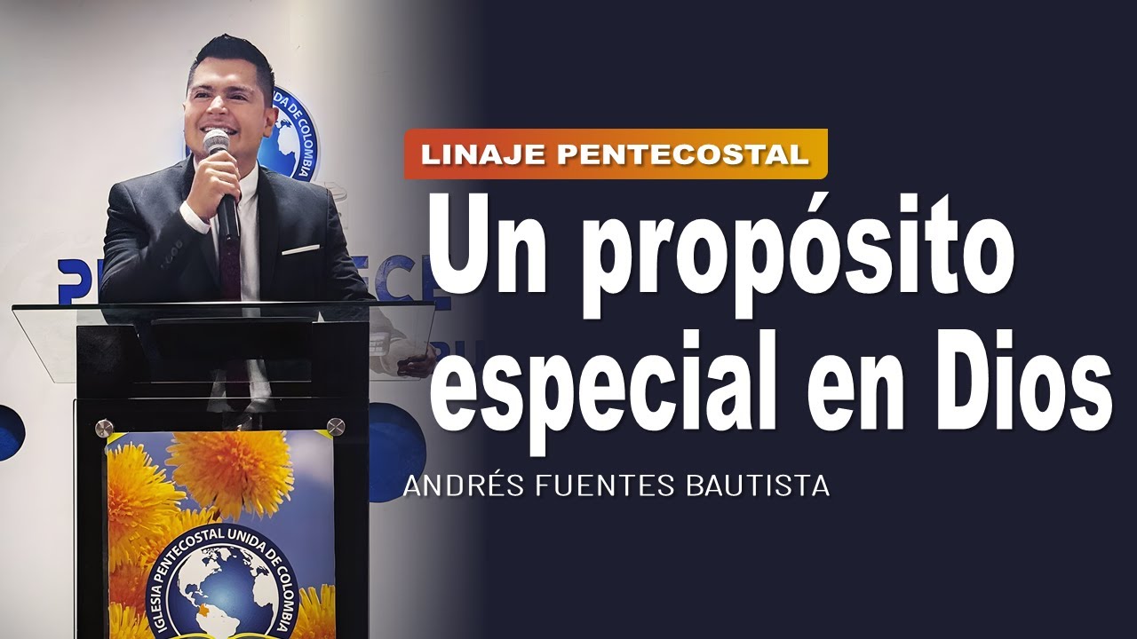 🔴 Todos tenemos un propósito especial en Dios | Andrés Fuentes IPUC 🎥