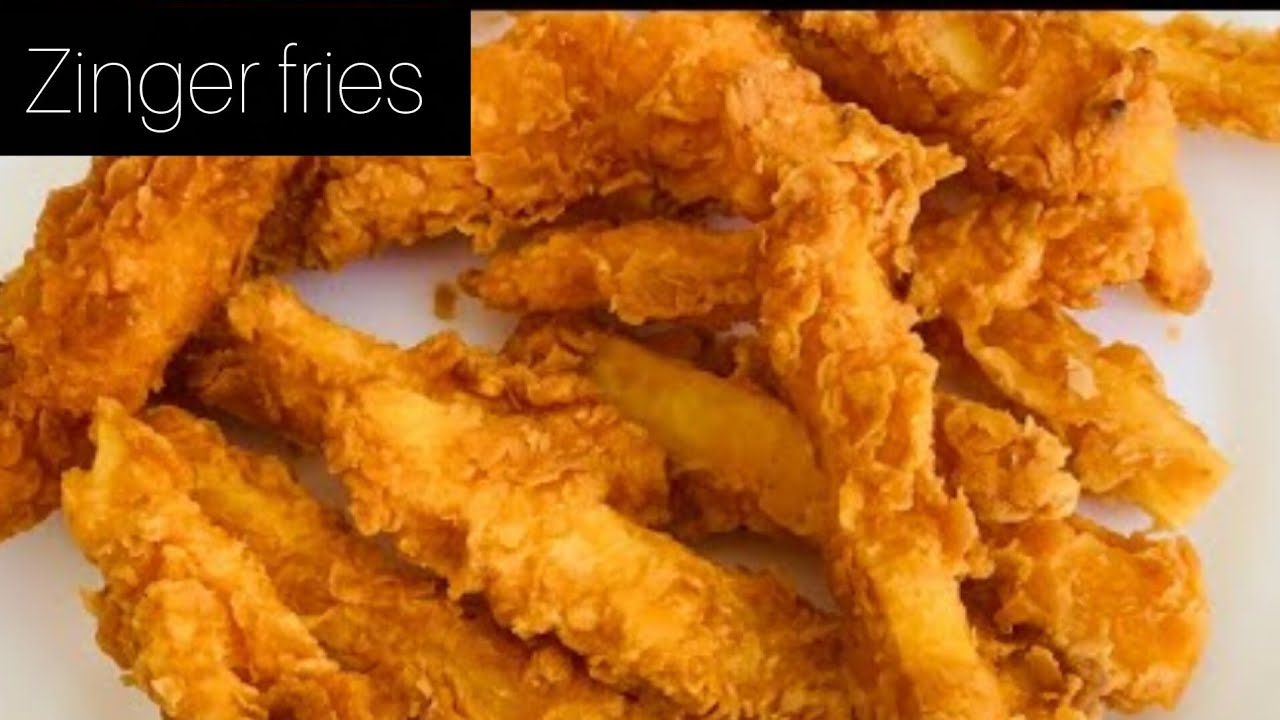 Potato Zinger French Fries Recipe | Crispy Kfc french Fries Recipe | Easy to make Crispy Fries