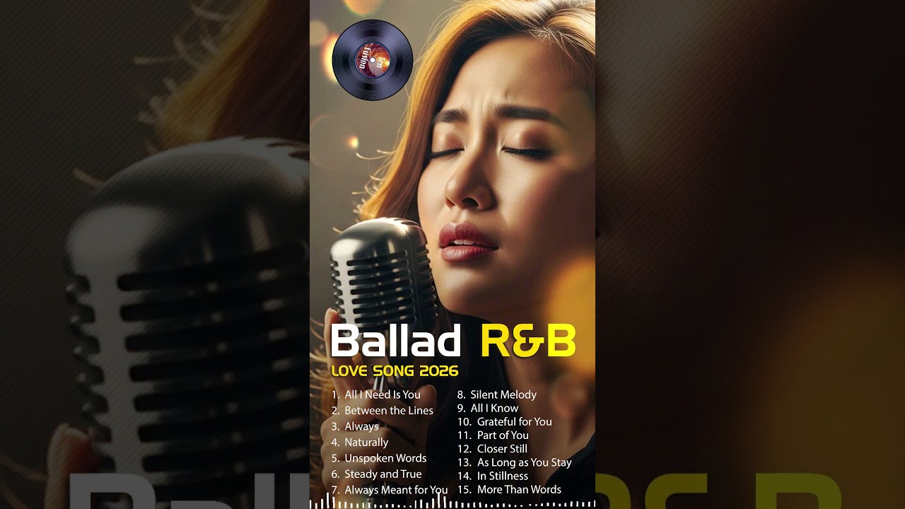 Beautiful Love Songs [Ballad R&B]💖Romantic Melodies to Fall in Love | 2026 Playlist | TenFusion