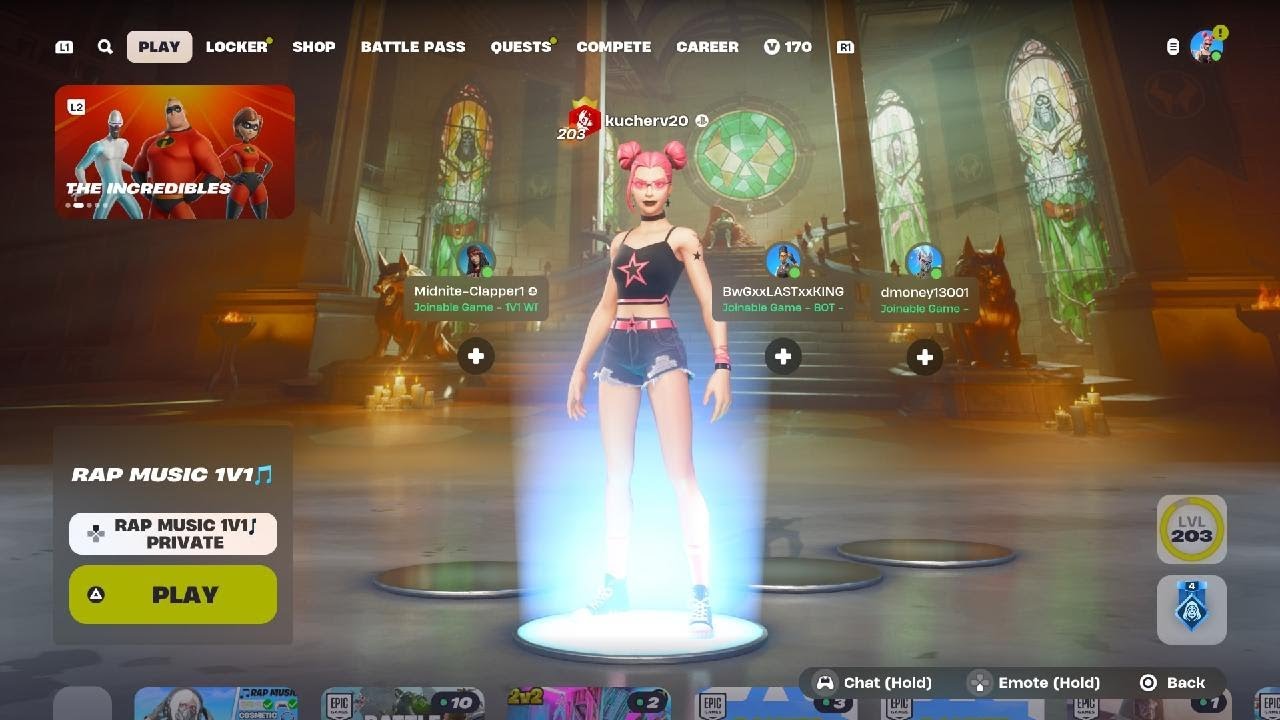 My new chapter 5 settings on Fortnite