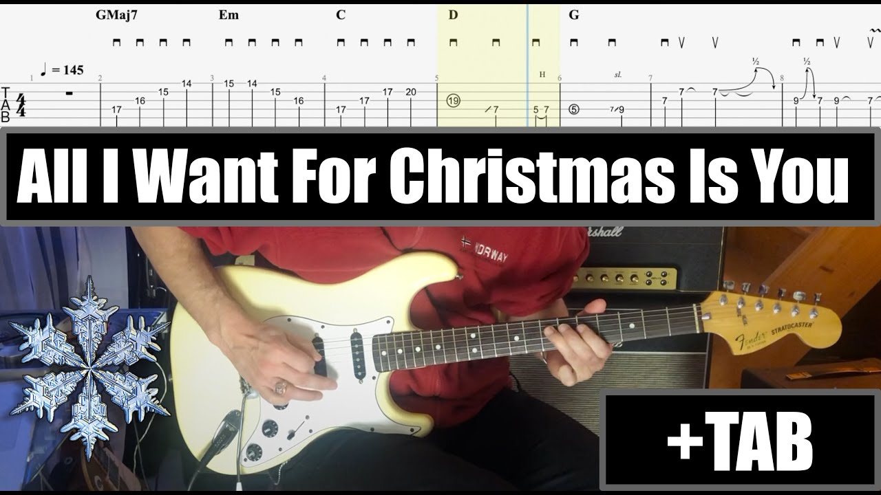All I Want For Christmas Is You + TAB (Mariah Carey / Kfir Ochaion Cover)