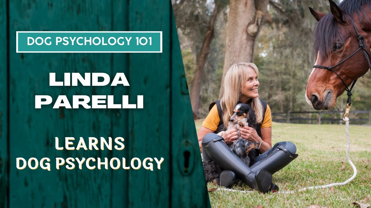 Linda Parelli learns Dog Psychology 101 with Angie Woods