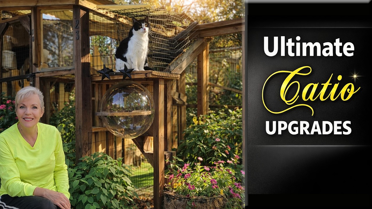 DIY CATIO Makeover: 4 Easy Improvements 🔨