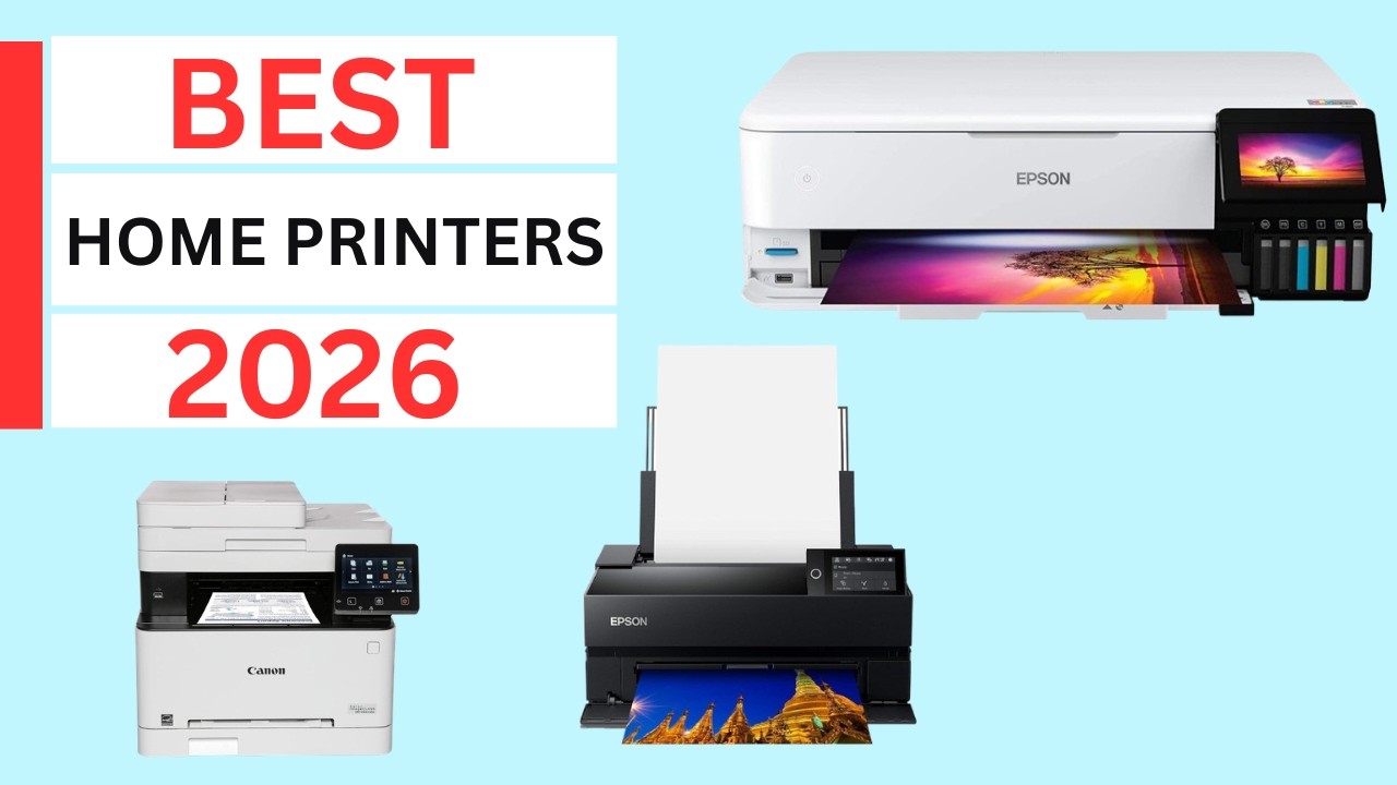 Best Home Printers 2026 - The Only 5 You Should Consider Today