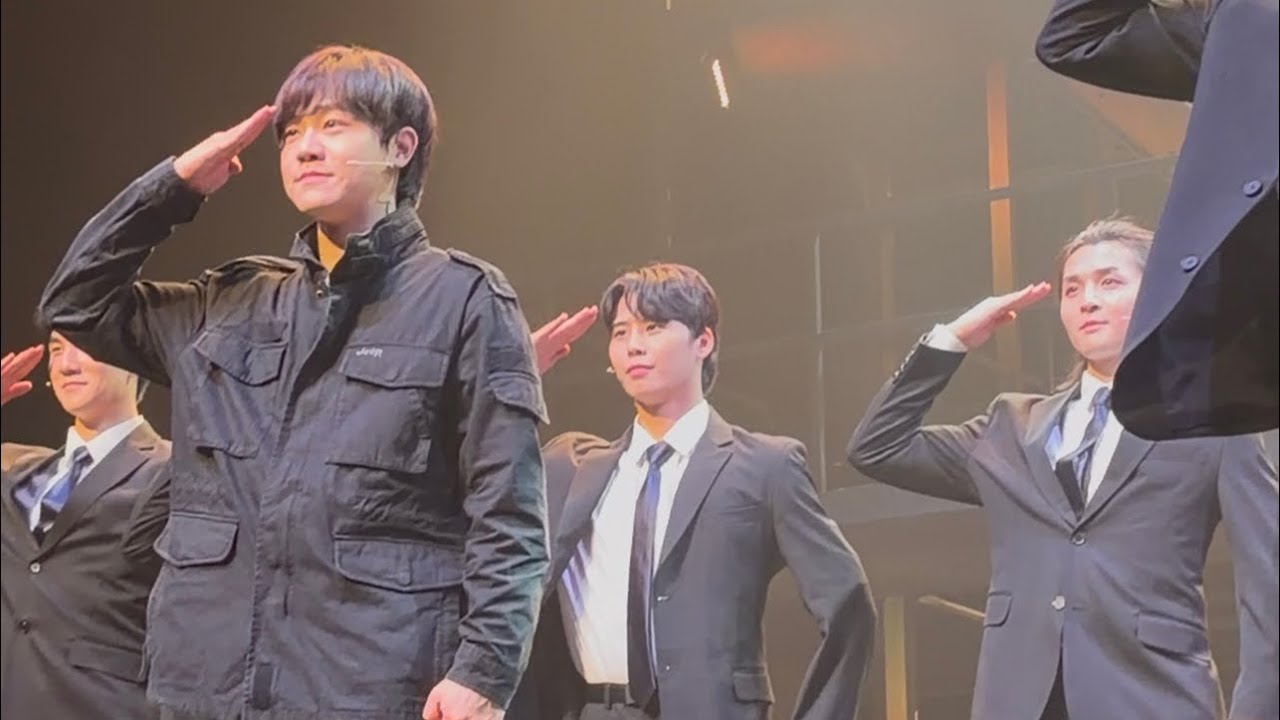 260304_은밀하게 위대하게 : THE LAST_첫공 무대인사_김찬호, 조용휘 배우님(F)