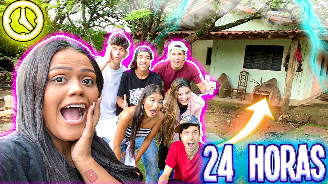 24 HORAS NA CASA ABANDONADA !!!