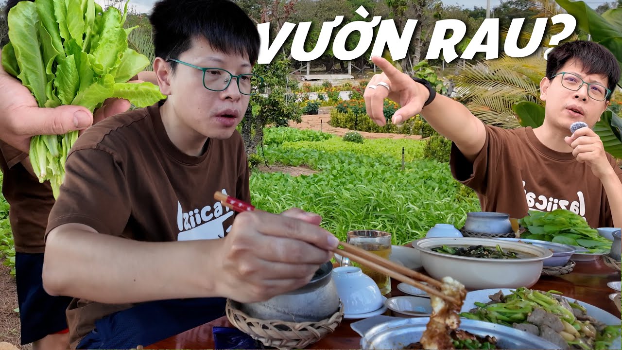 [Bomman Vlog 70] GIANG SƠN QUÁN VỚI VƯỜN RAU CỰC PHẨM Ở HỒ TRÀM