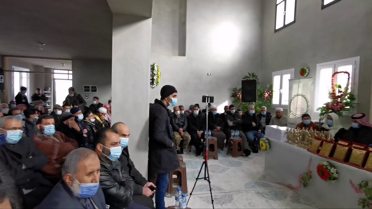 تكريم خريجي كلية الشريعة جامعة حلب الحرة من ابناء مدينة حمص