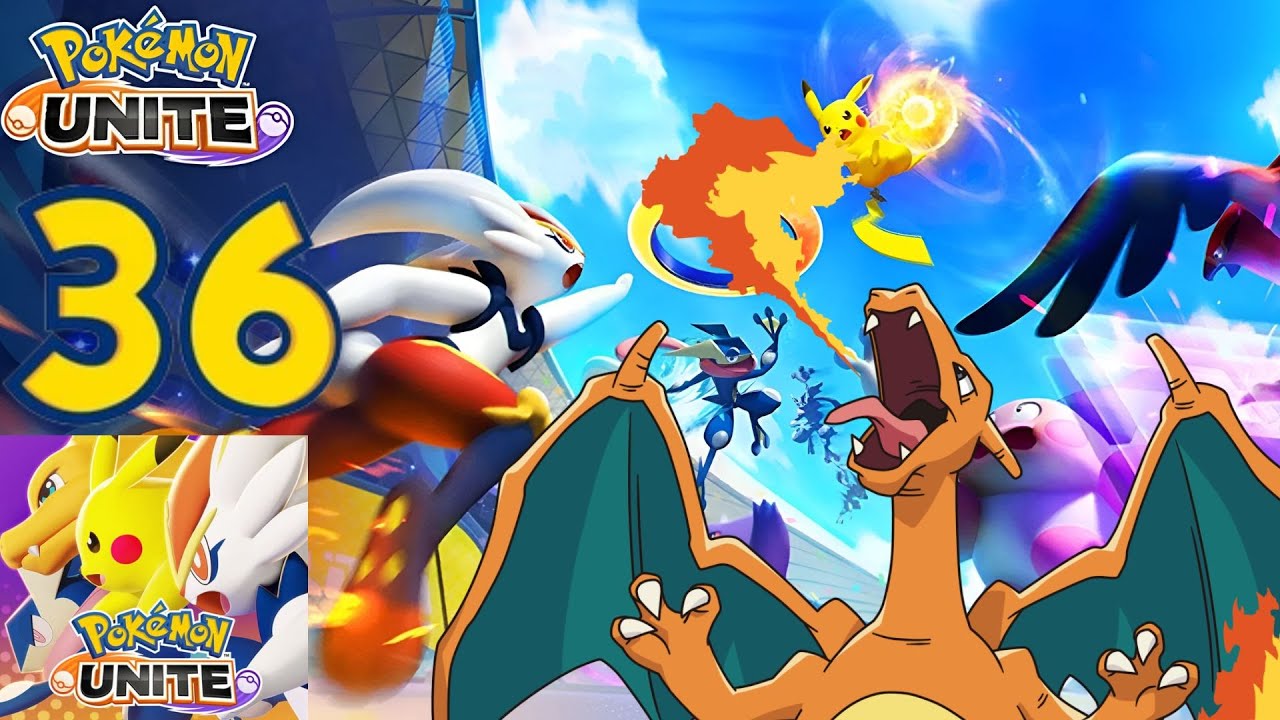Pokémon Unite #36 con Charizard