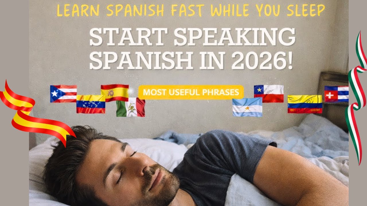 Learn Spanish While You Sleep Fast: Start Speaking in 2025