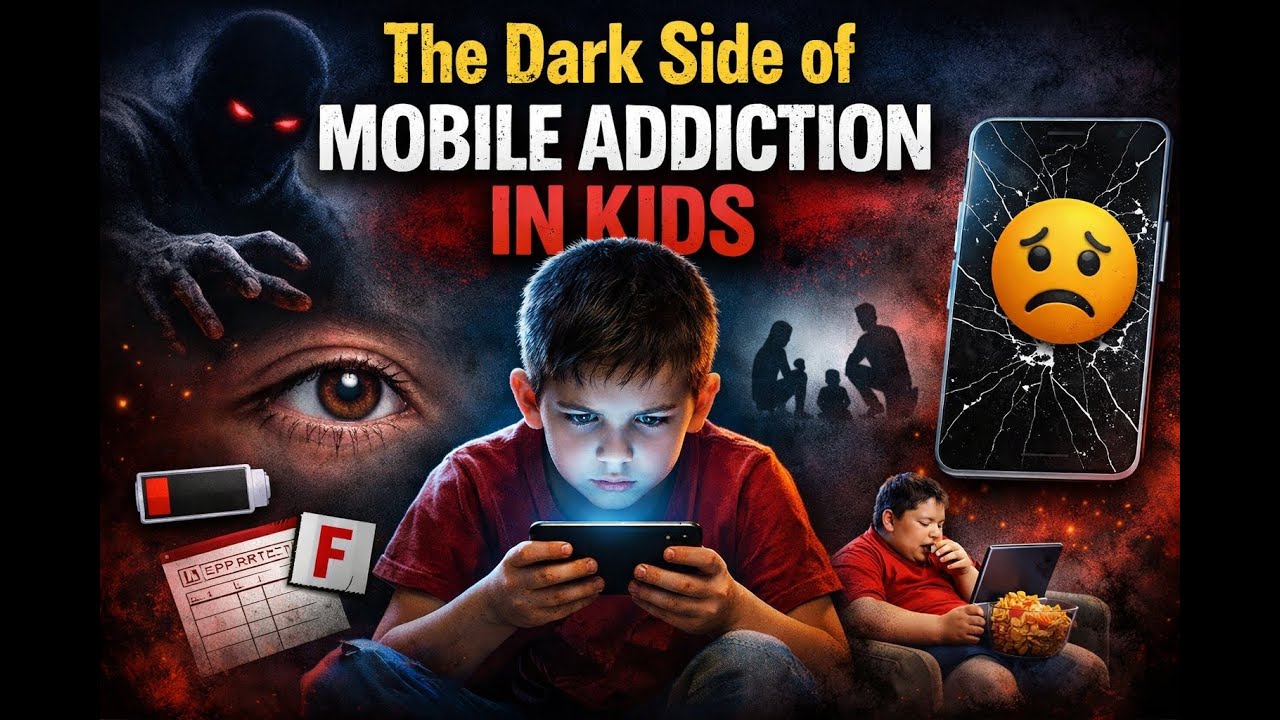 The dark side of mobile addiction in kids # Bachchon Mein Mobile Ki Buri Aadat