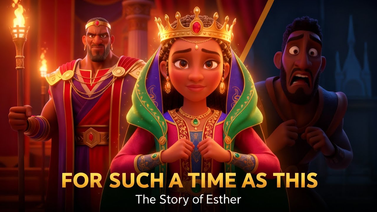 From Orphan to Queen  | STORY OF ESTHER | (Animated Bible Story)