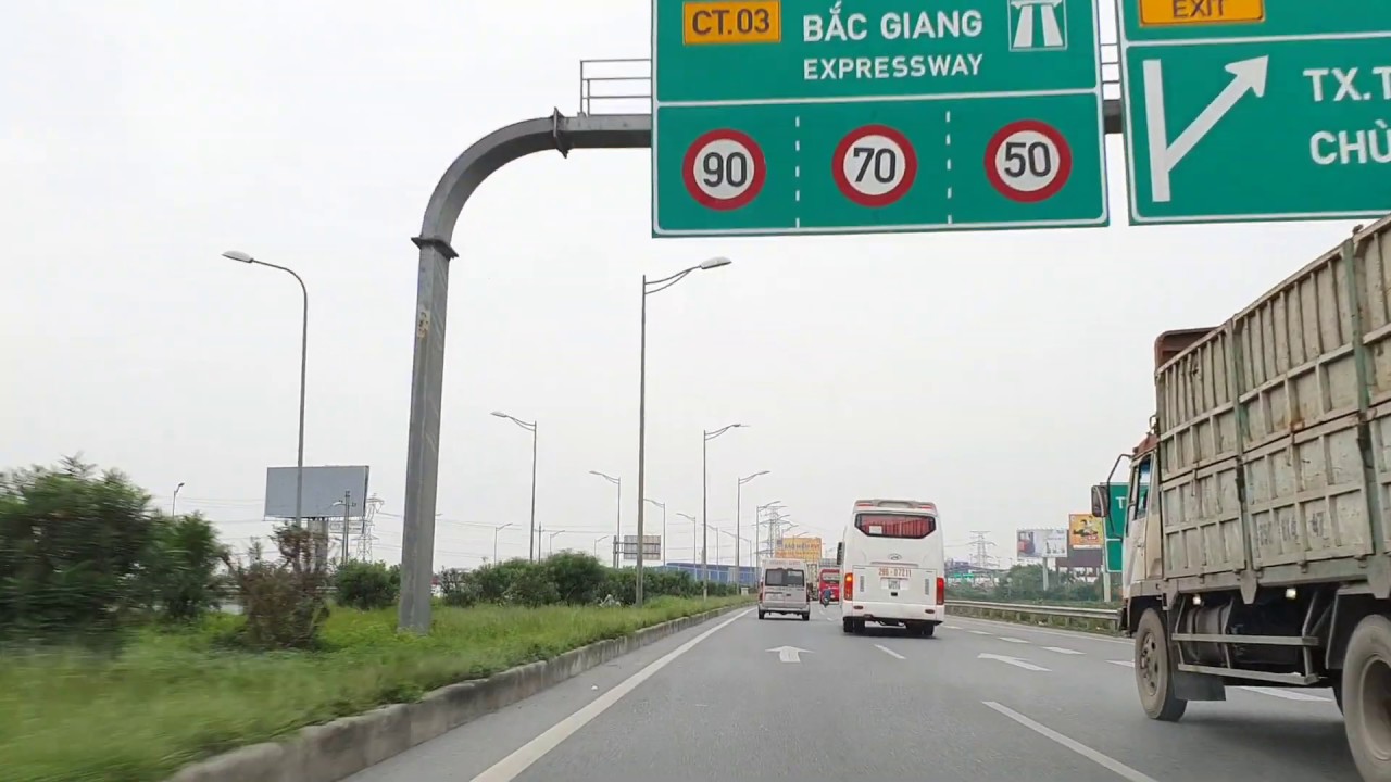 Trạm Thu Phí Hà Nội Bắc Giang | QL 1A | Test SamSung S10 | Vietnam Discovery Travel