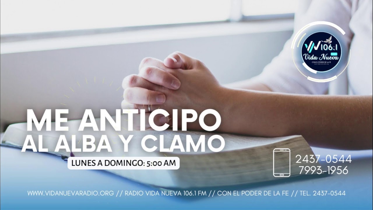 ME ANTICIPO AL ALBA Y CLAMO  09/03/2026