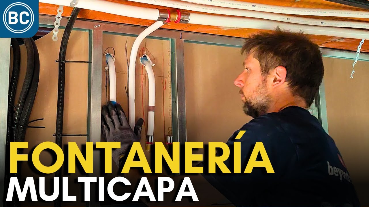 🔷 TUBERÍA MULTICAPA - INSTALACIÓN FONTANERÍA VIVIENDA |  EP.83 Construyendo nuestra casa