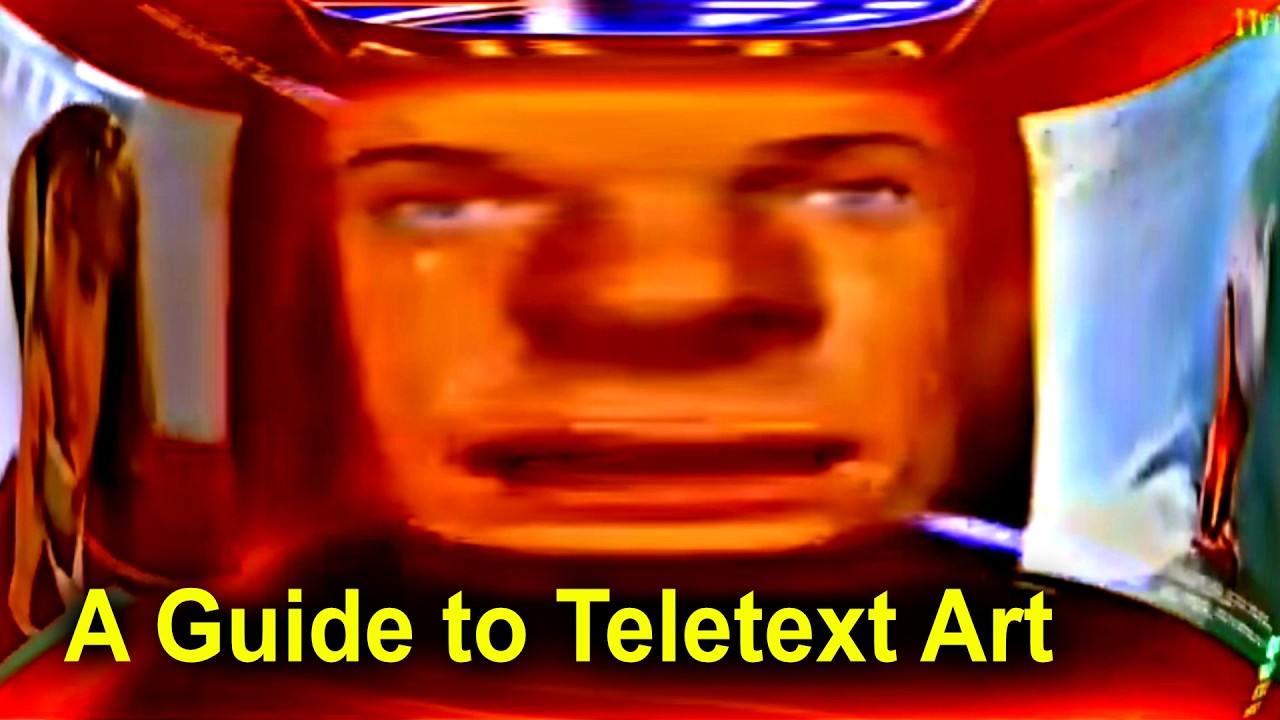 Presentation: A Guide to Teletext Art w/guest Steve Horsley (Blockdown Party, April 2020)