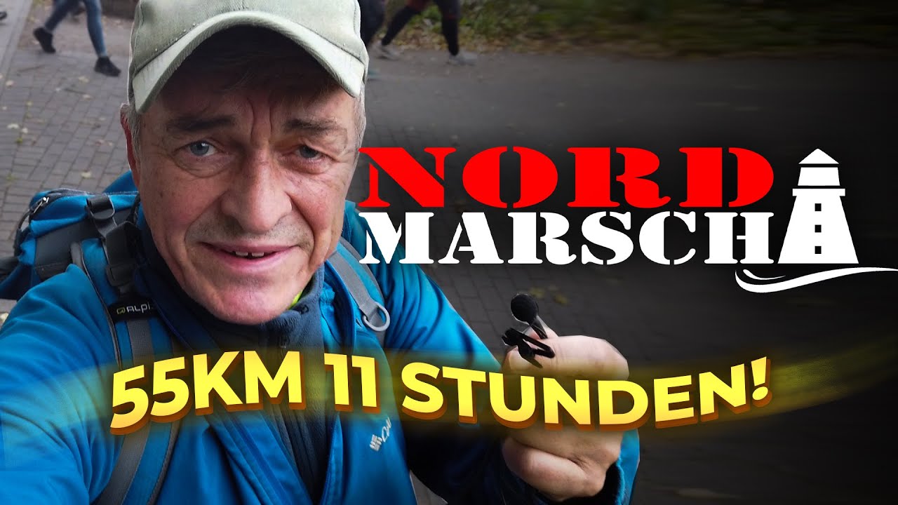 4.Hamburger Urban Marsch - Doku & Interviews - 55 km in 11h - Nord-Marsch Sportevents - Live -