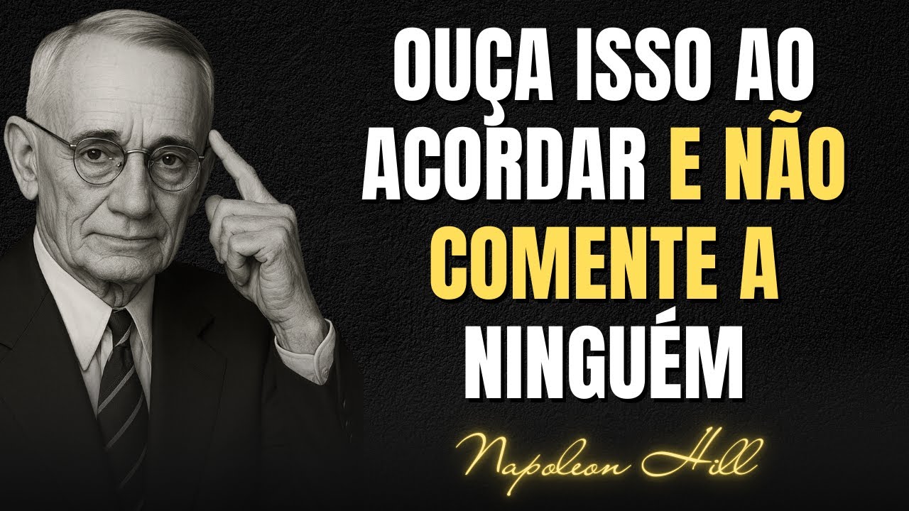Fa&ccedil;a Isso AO ACORDAR e Renove sua Vida em 5 minutos | Napoleon Hill