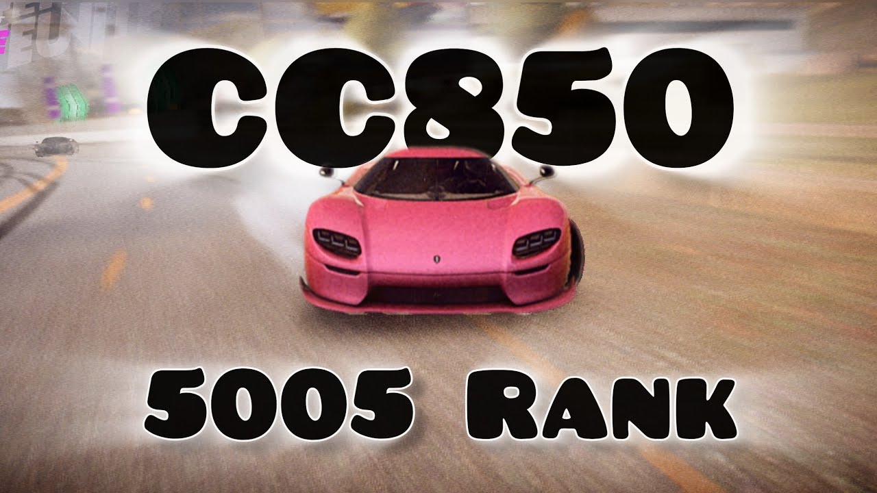 Max Koenigsegg CC850 (5005 Rank) MP1 Classic Multiplayer