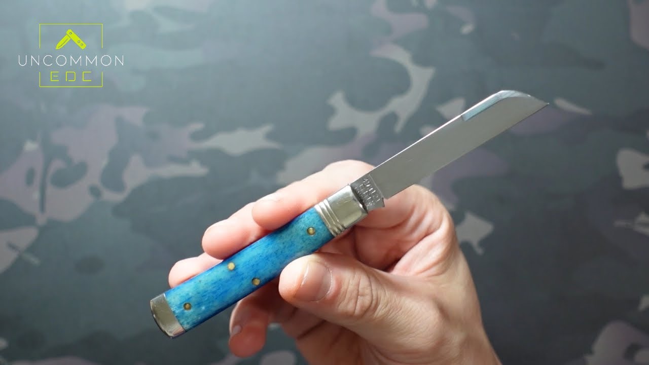 Great Eastern Cutlery # 49 - Freedom (493121) with Blue Camel Bone Covers