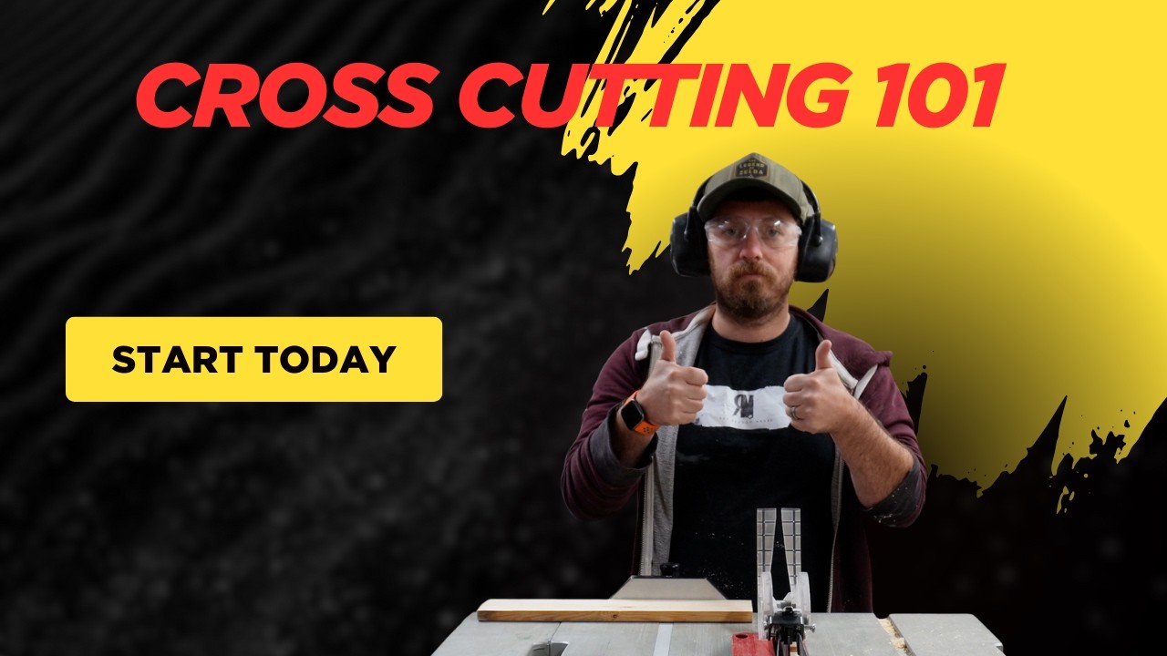 Crosscutting Basics: Cut Straight, Stay Safe, and Keep Your Fingers!