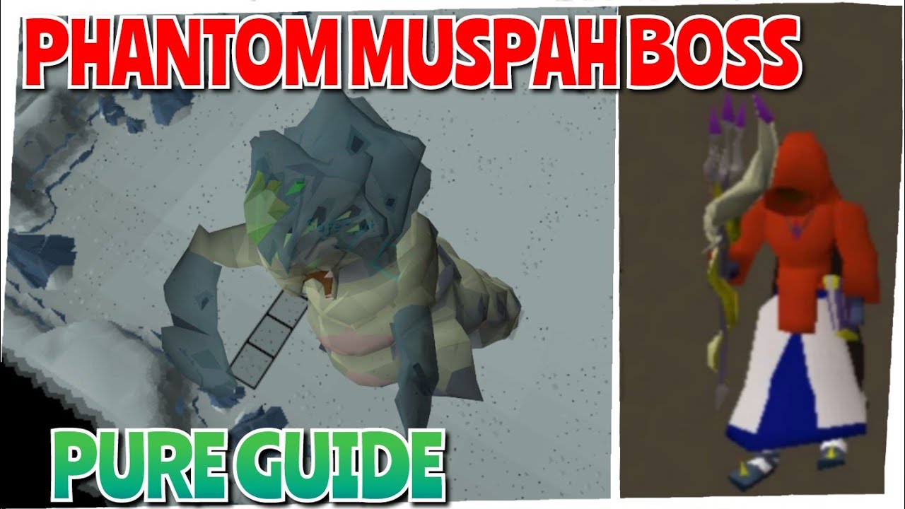 PHANTOM MUSPAH BOSS *PURE GUIDE* OSRS ( BUDGET SETUP )