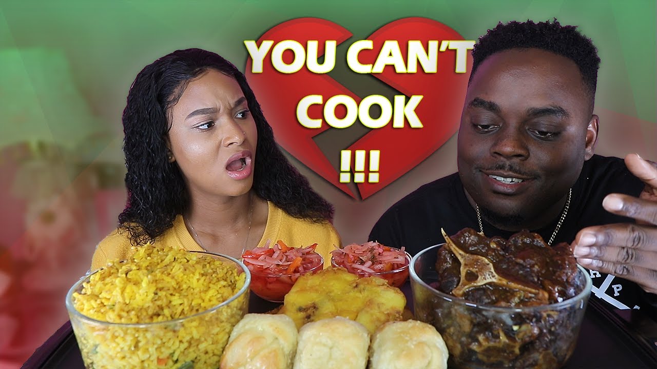 BEAST MODE TOLD ME I CANT COOK MUKPRANK TO SEE HOW I WOULD REACT + PIKLIZ OXTAIL MUKBANG QUEEN BEAST