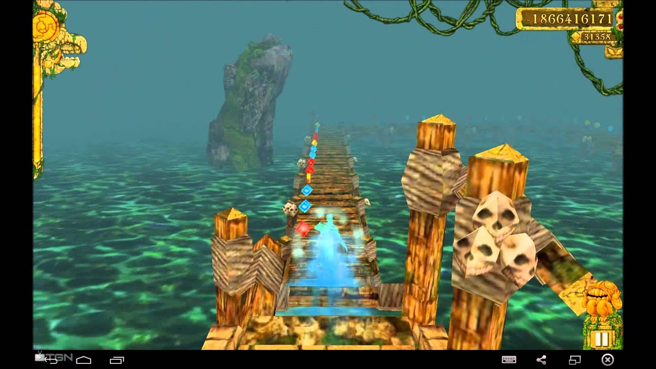 Temple Run The Reverse Flash Running (with a reverse highscore)