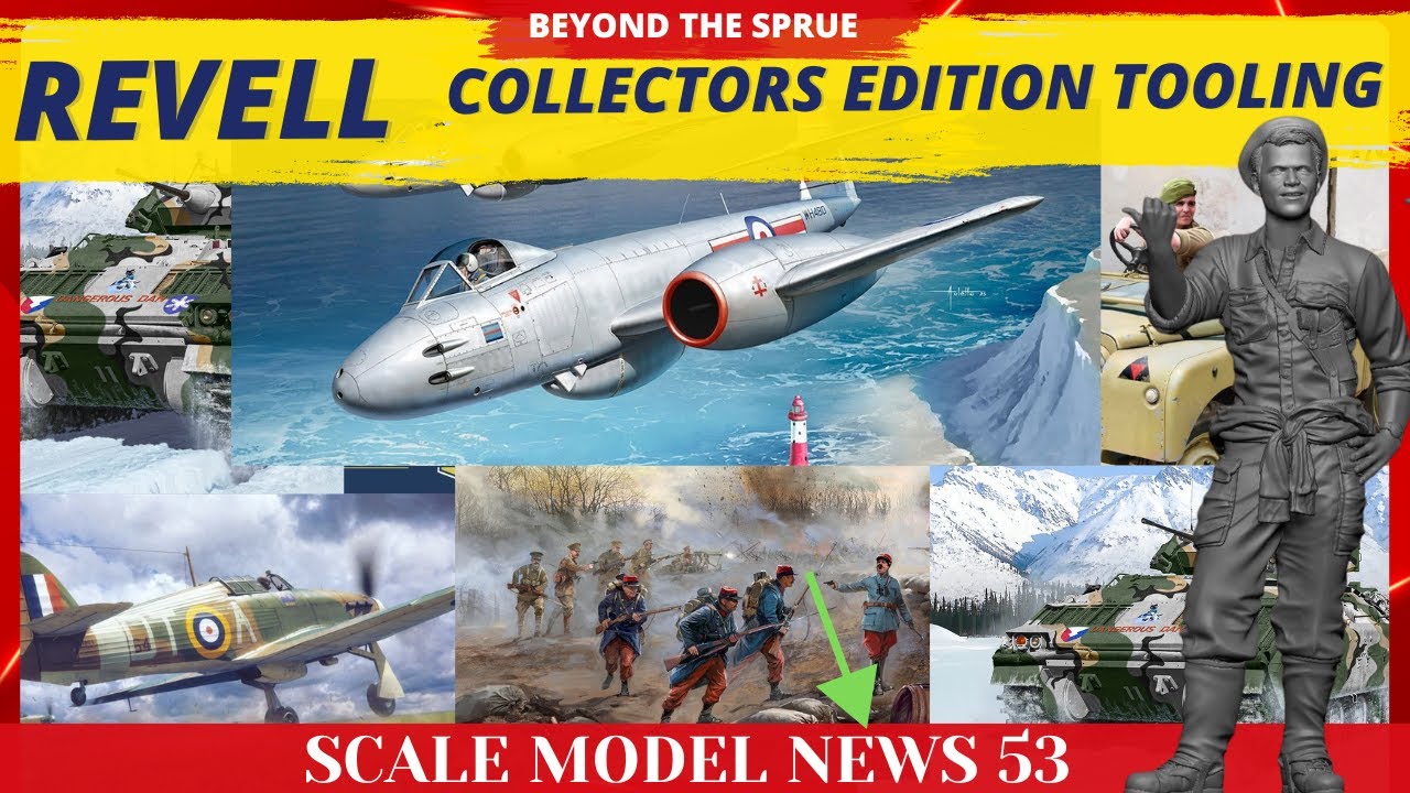 Потрясающие новости от Revell 1/32 Tooling! Новые наборы, новости о броне и обновления масштабных...