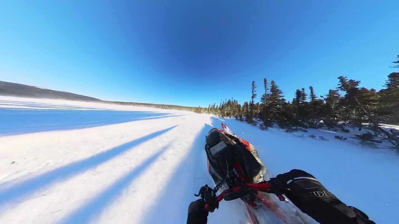 Out For A Ride After Yesterday's Snowstorm - Lynx Shredder RE Turbo - 4K - Part 2