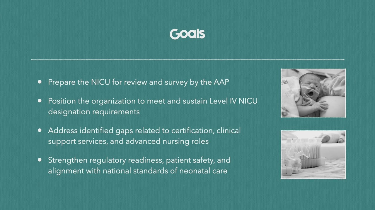 AAP Level IV NICU Standards Alignment