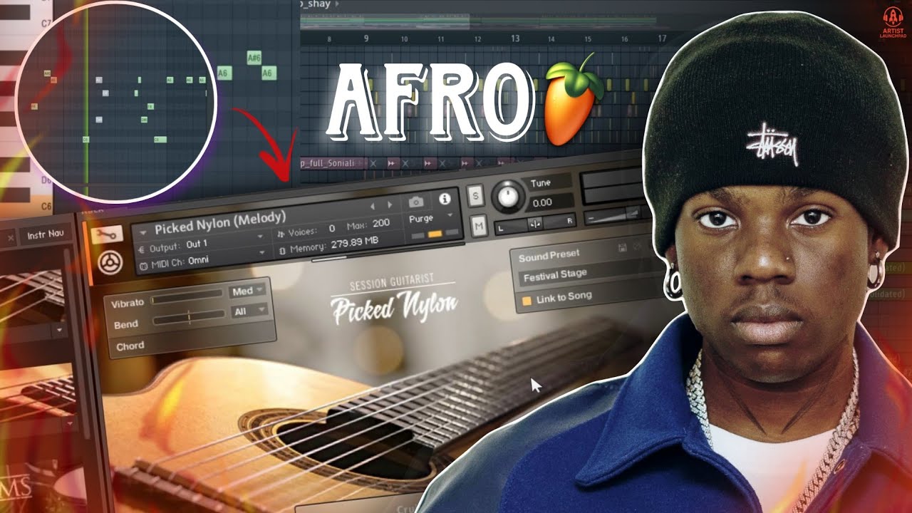 How To Make Guitar Afro Beats | Fl Studio Tutorial