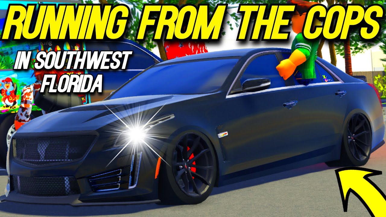 RUNNING FROM COPS IN AN ADMIN *CADILLAC CTS-V* IN SOUTHWEST FLORIDA!