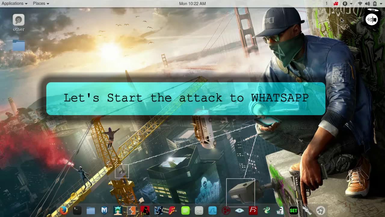 WhatsApp hack with Kali linux