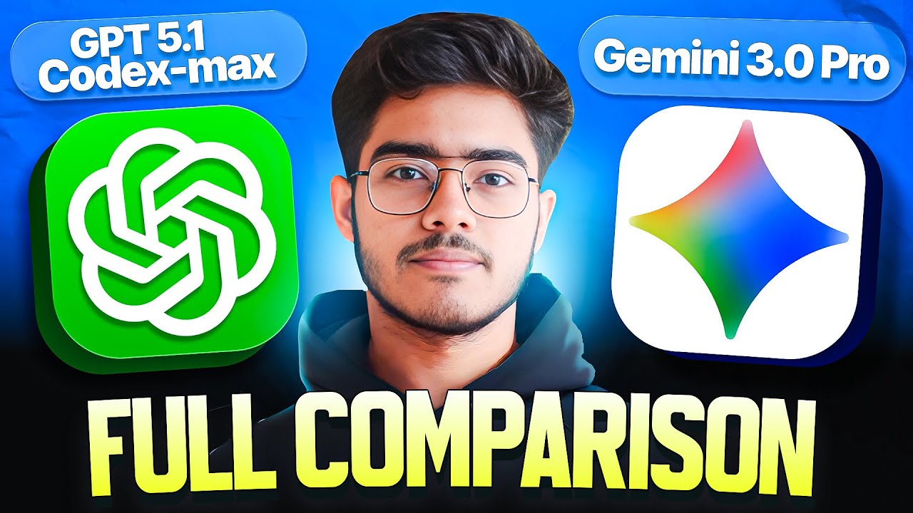 Gemini 3 Pro против GPT-5.1 Codex-Max: лучшая модель кодирования? (Полное сравнение)