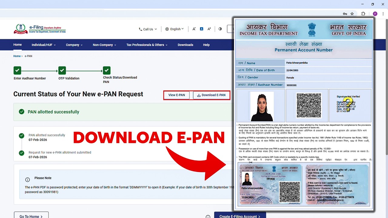 How to Download e-PAN Card Online in 2026 | Latest Process Explained Clearly