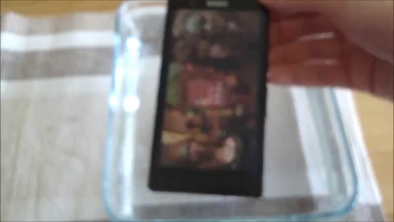 Sony Xperia Z Dunk Test