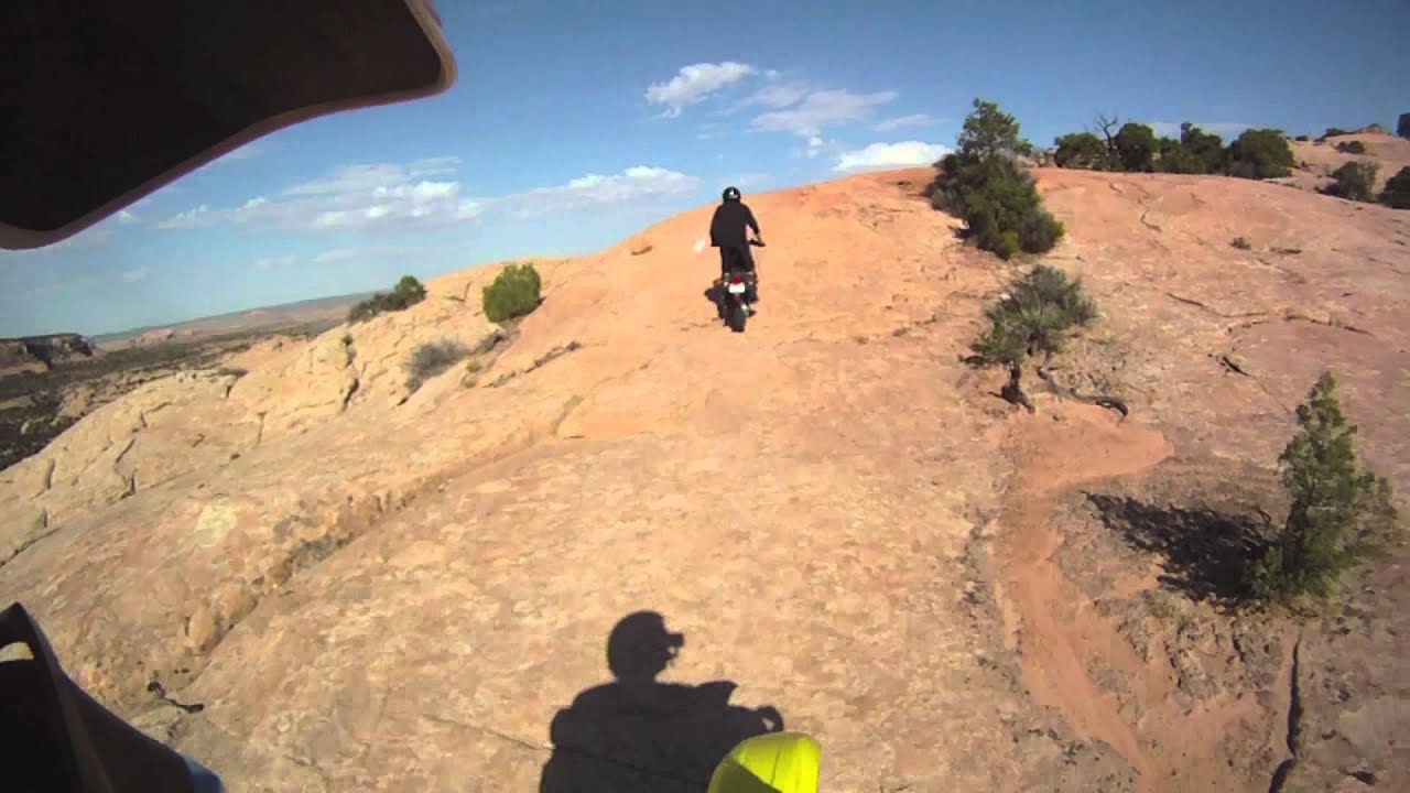 DRZ400S Ride Trailer at Hook and Ladder Trails - UT