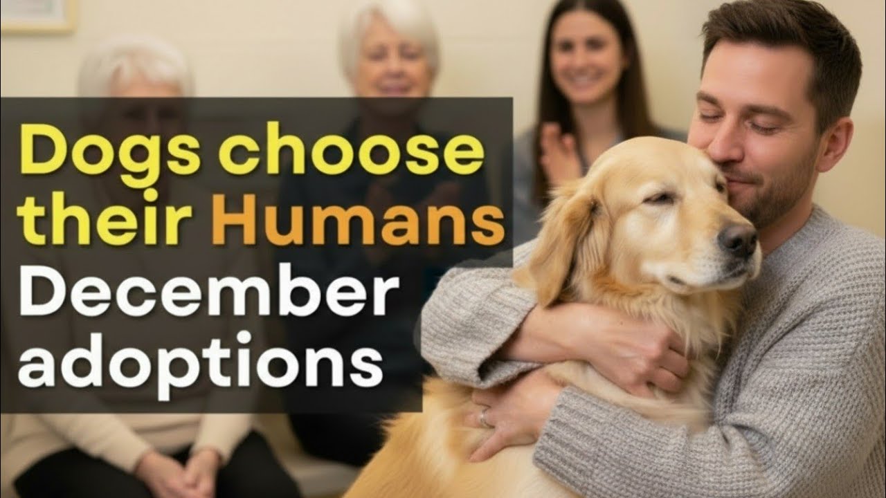 We Let the Dogs Choose Their New Humans… What Happened Next Broke Our Hearts 😢