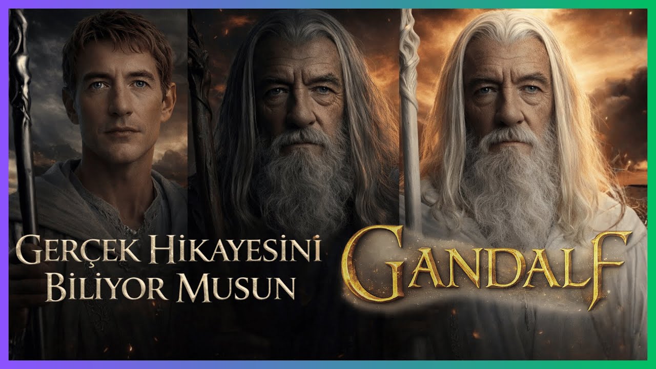 Gandalf’ın Gerçek Hikâyesi | Gri’den Ak’a Uzanan Kader | Orta Dünya Belgeseli #yüzüklerinefendisi