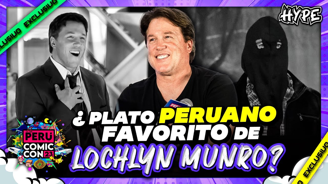 LONCHLYN MONRON: &iquest;CU&Aacute;L es su PLATO PERUANO FAVORITO? - PER&Uacute; COMIC CON 2023