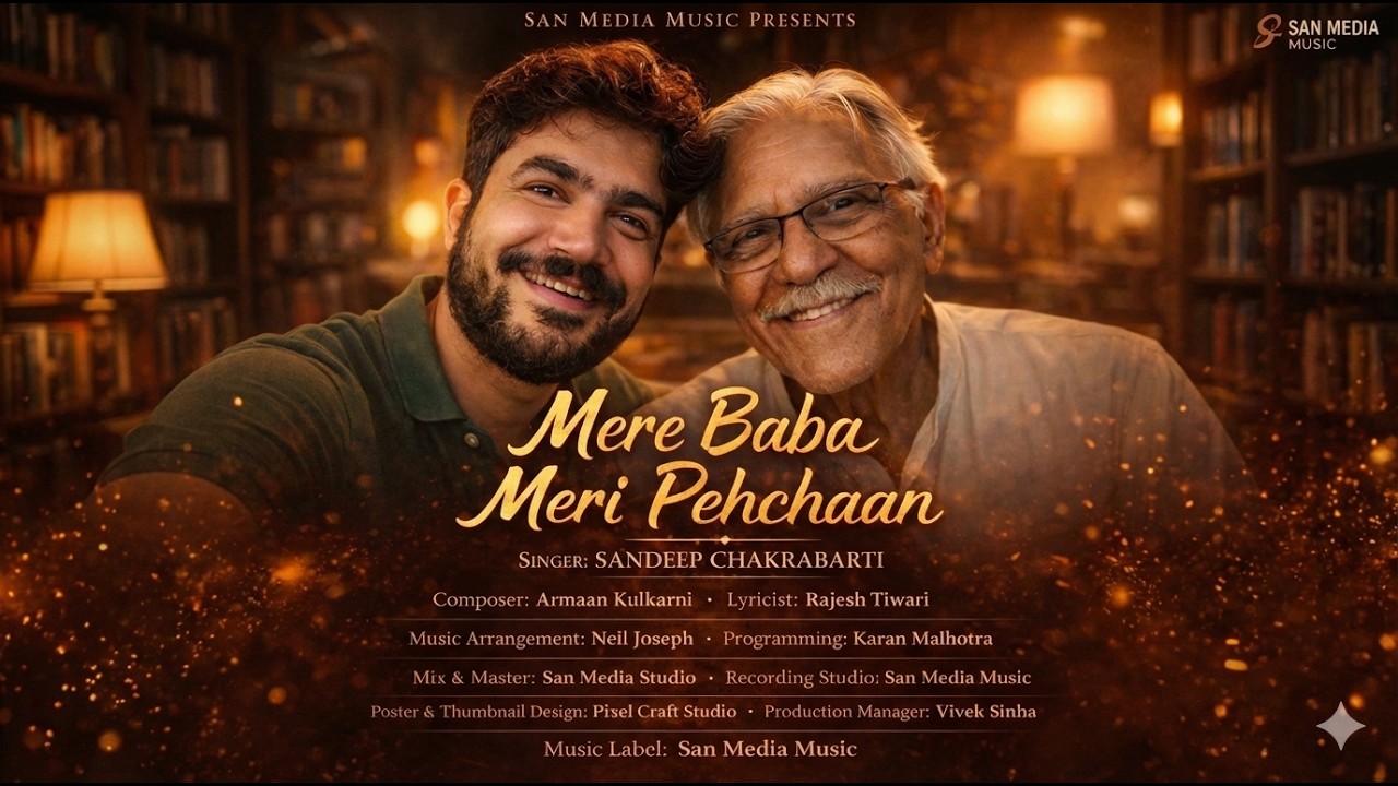 Mere Baba Meri Pehchaan ❤️ | Emotional Father Tribute Song | Sandeep Chakrabarti | Official Video